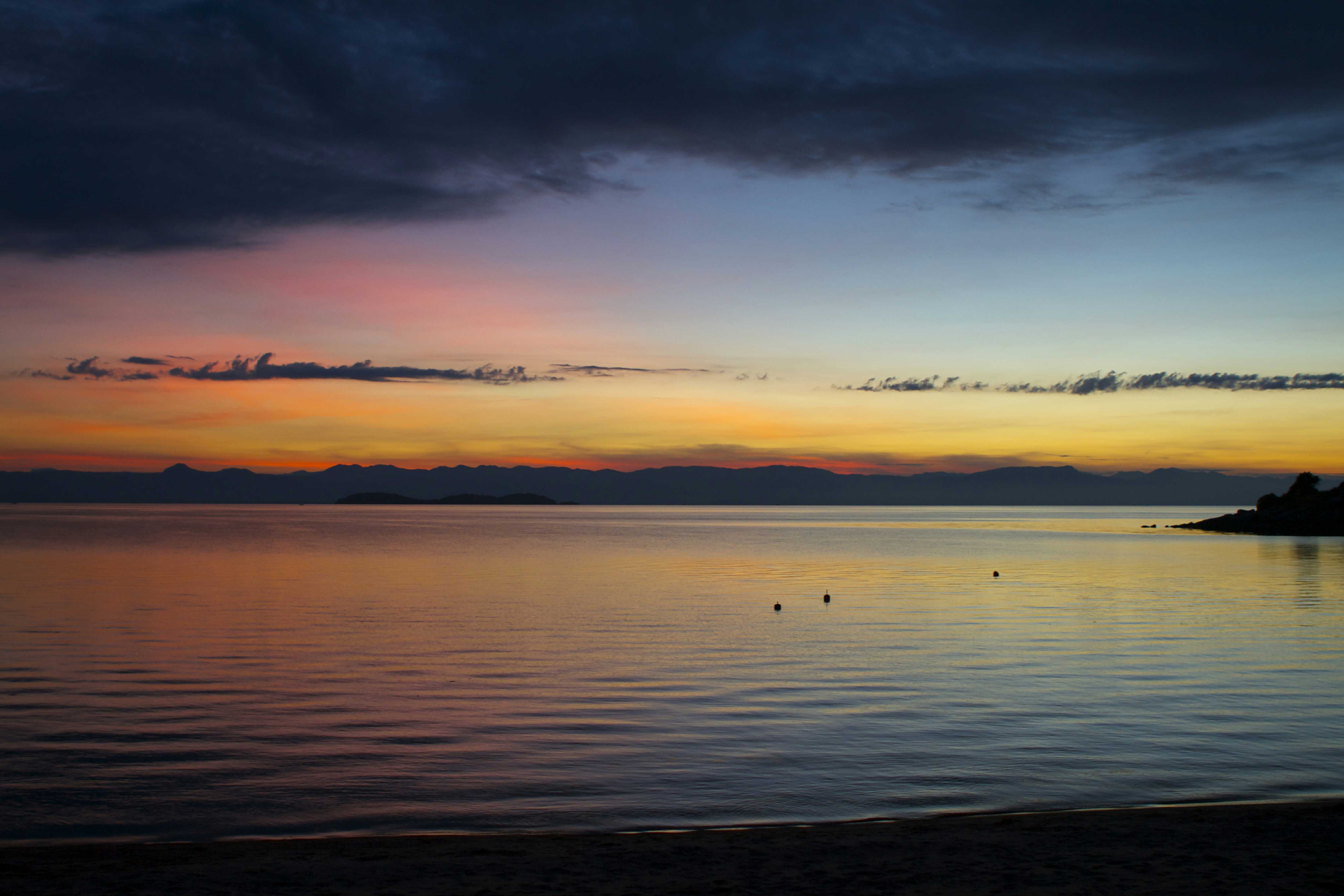 Nanchengwa has beautiful sunset views